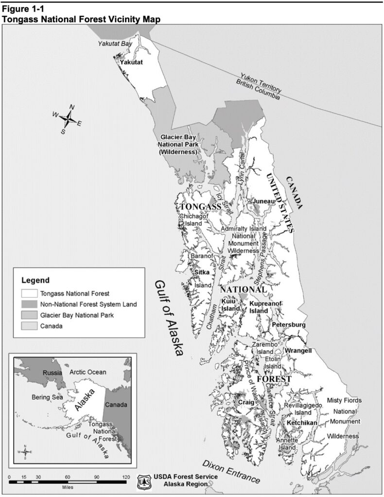 Tongass Map