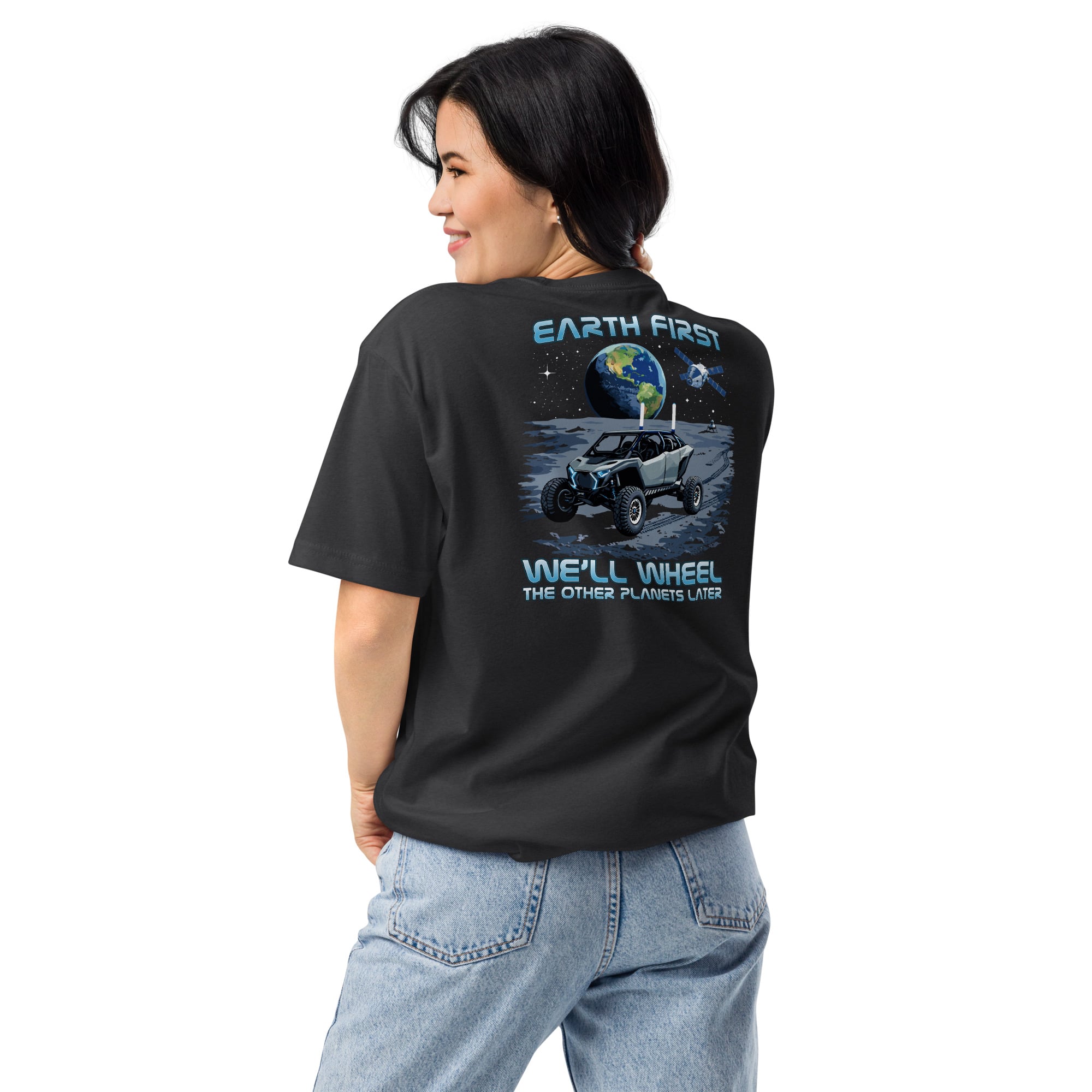 BRC Earth First - Unisex Fitted T-Shirt - Next Level 6210 - Image 7