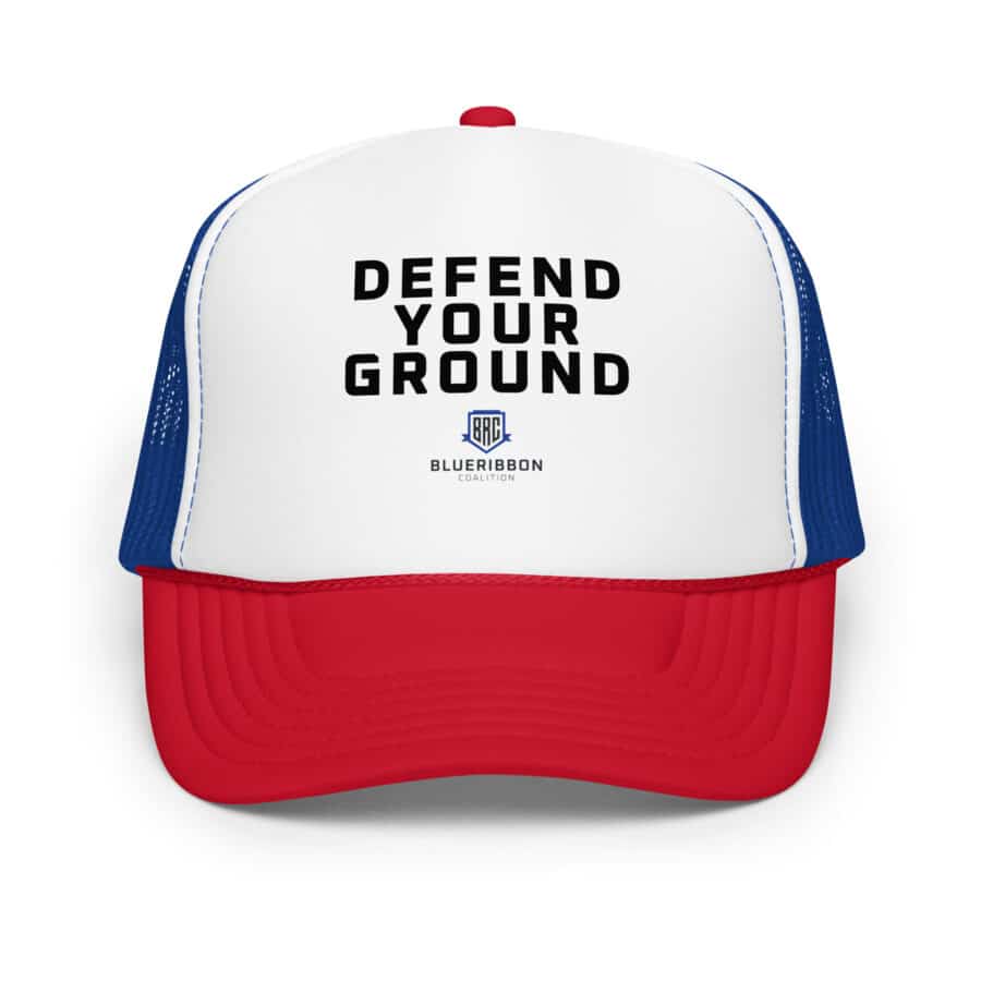 Defend Your Ground Foam Trucker Hat - Image 5