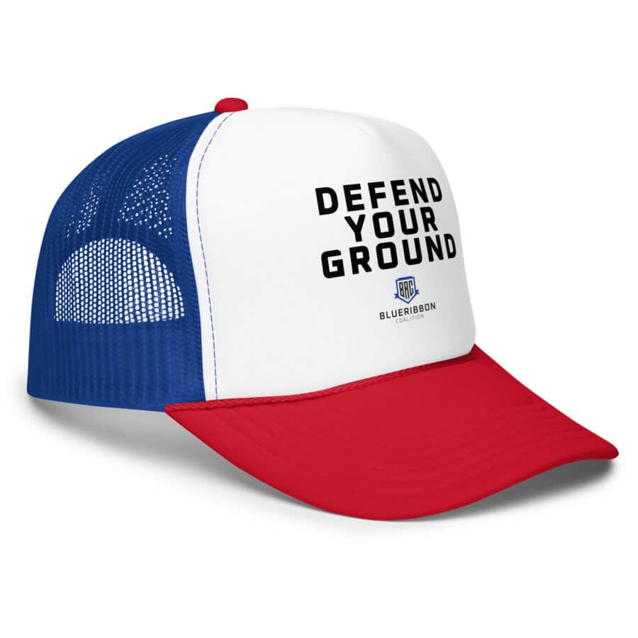 Defend Your Ground Foam Trucker Hat - Image 11