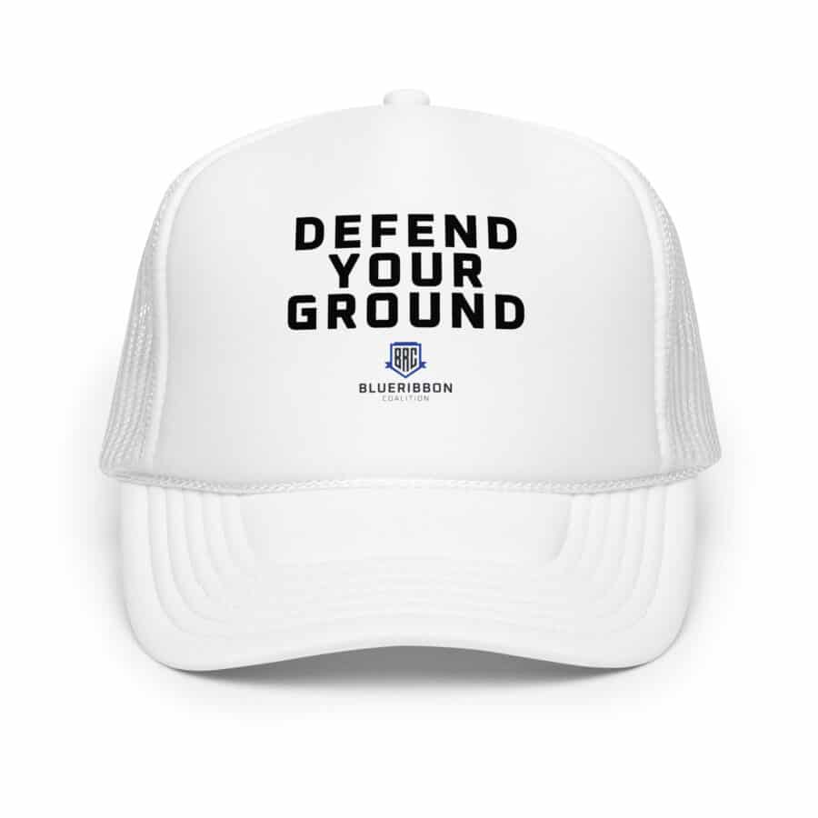 Defend Your Ground Foam Trucker Hat - Image 6