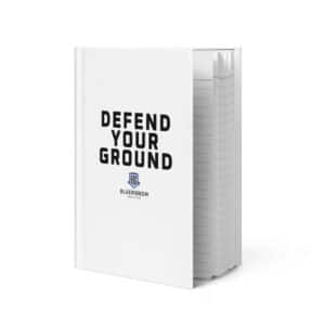 Defend Your Ground Notebook