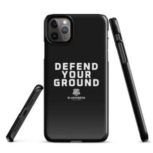 Defend Your Ground Snap Case for iPhone® - Black
