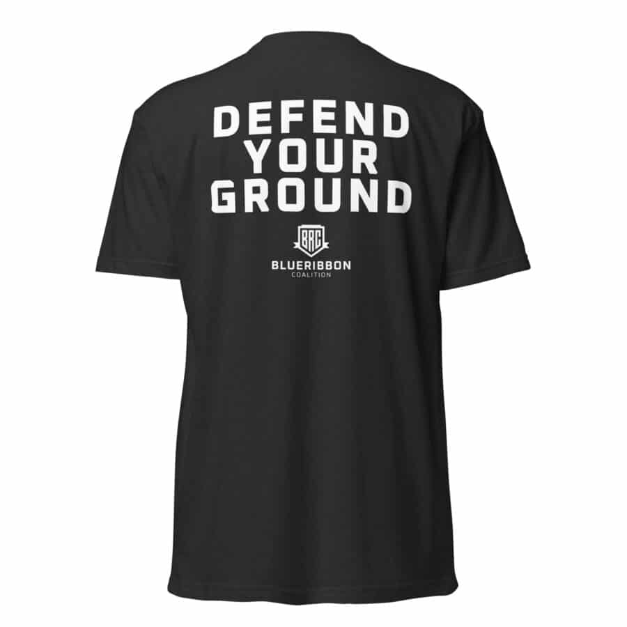 Defend Your Ground - Unisex Fitted T-Shirt - Next Level 6210 - Image 8
