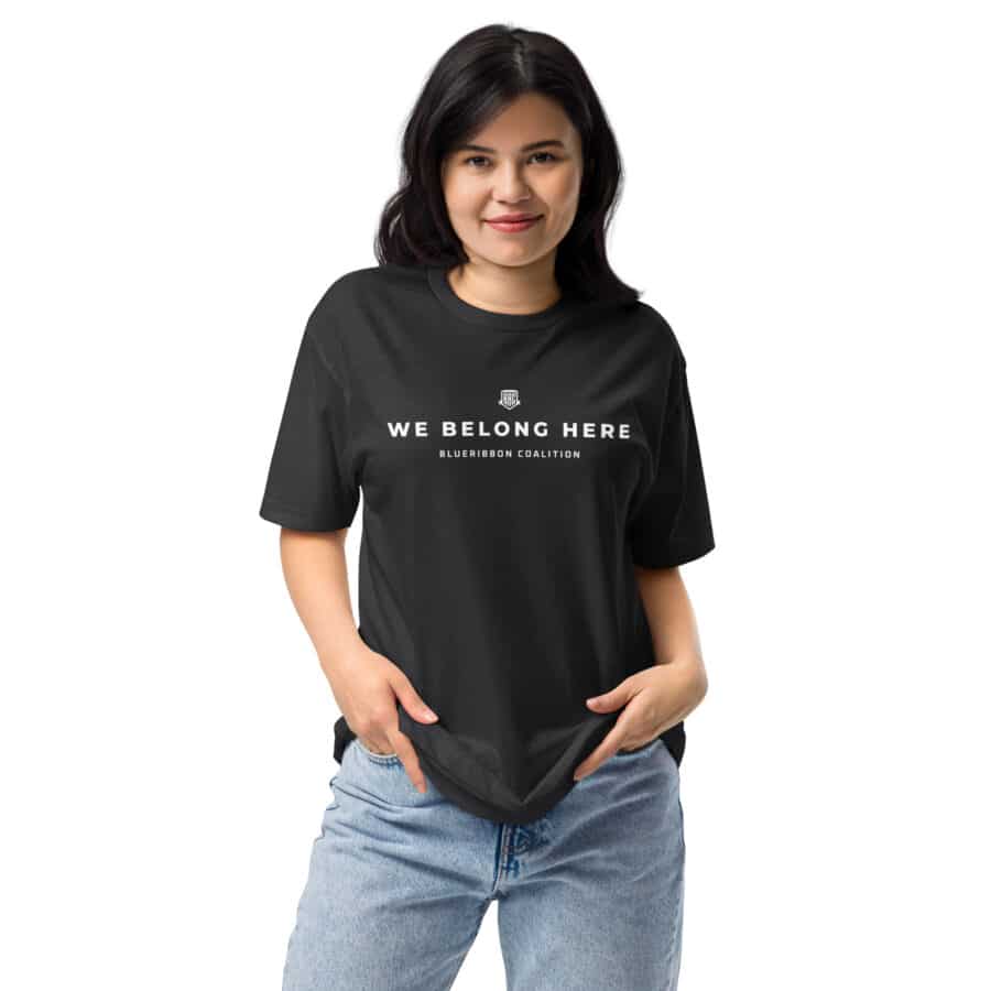 We Belong Here - Unisex Fitted T-Shirt - Next Level 6210 - Image 16