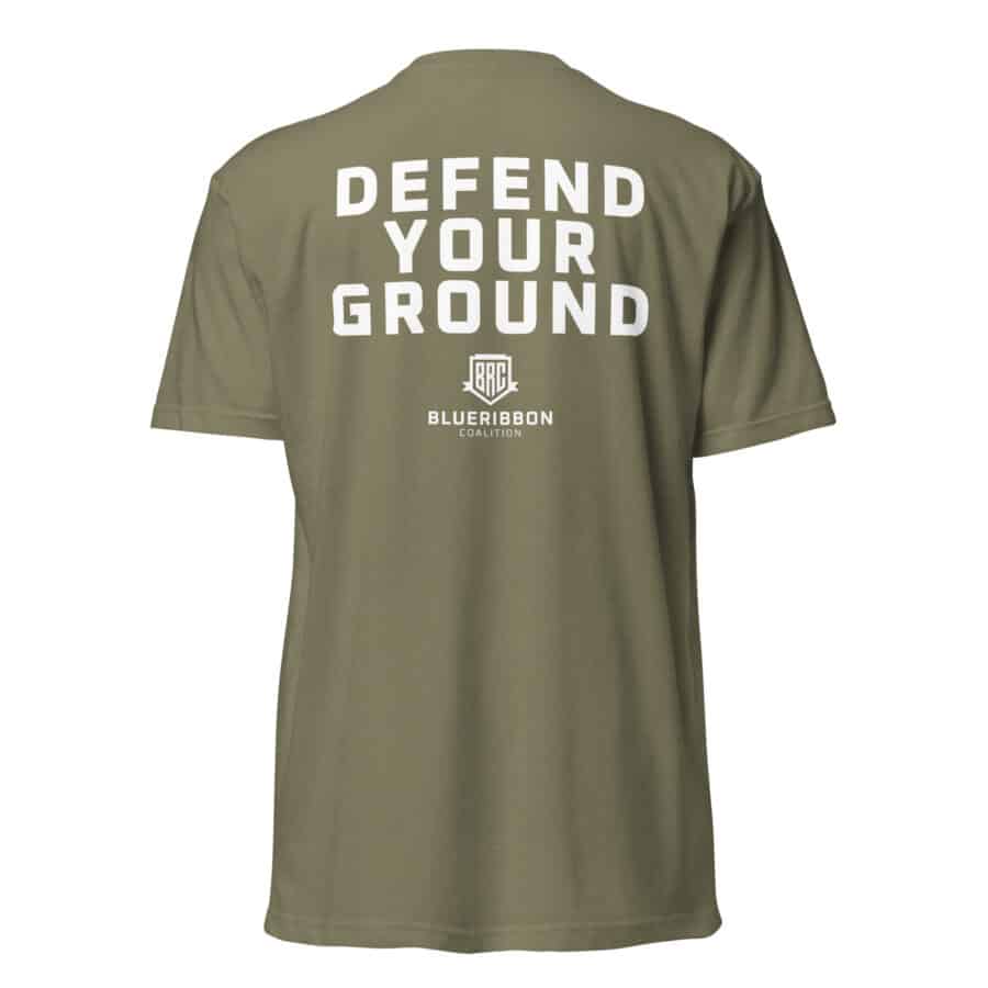 Defend Your Ground - Unisex Fitted T-Shirt - Next Level 6210 - Image 11