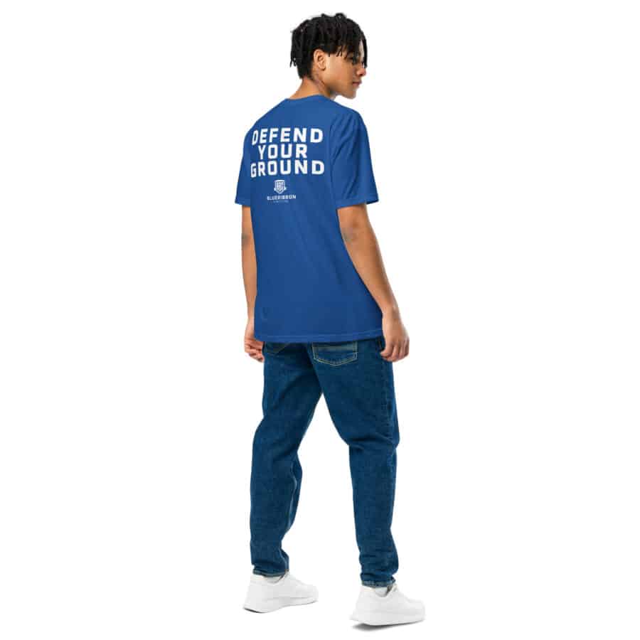 Defend Your Ground - Unisex Fitted T-Shirt - Next Level 6210 - Image 13