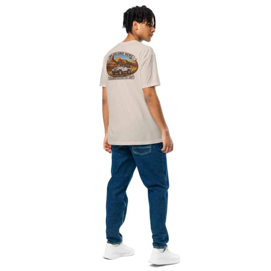 We Belong Here - Moab - Unisex Fitted T-Shirt - Next Level 6210 - Image 5