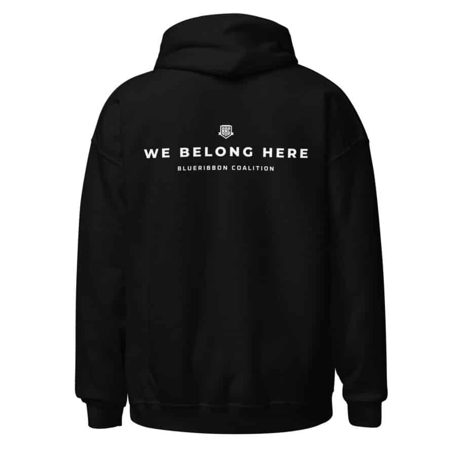 We Belong Here Unisex Hoodie - Image 11