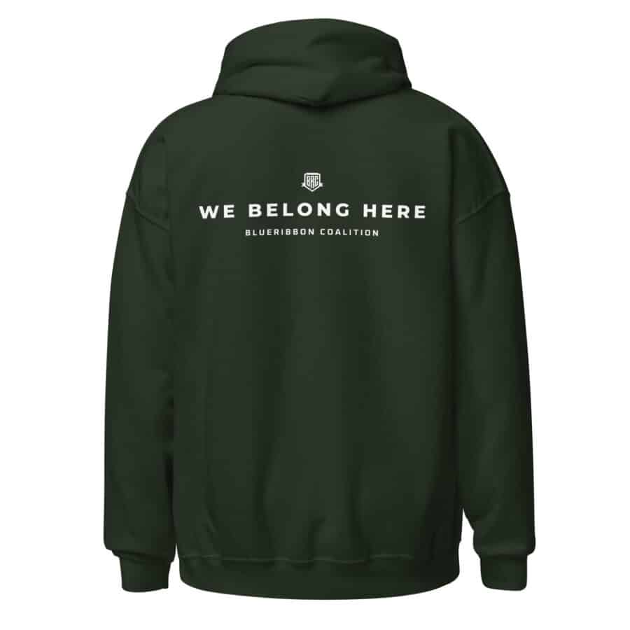 We Belong Here Unisex Hoodie - Image 15