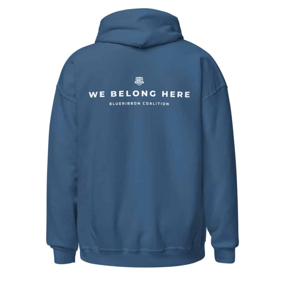 We Belong Here Unisex Hoodie - Image 19