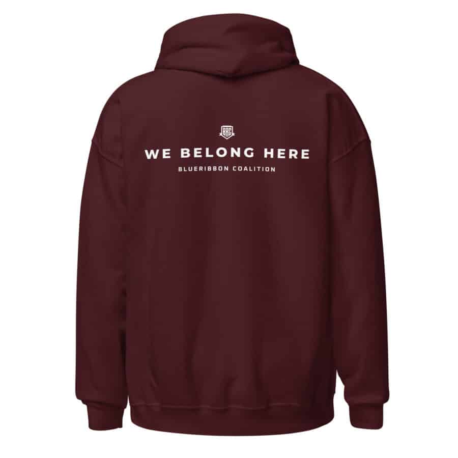 We Belong Here Unisex Hoodie - Image 13
