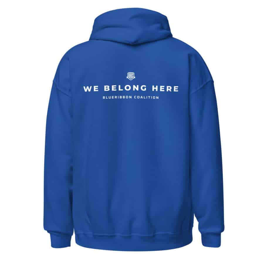 We Belong Here Unisex Hoodie - Image 17