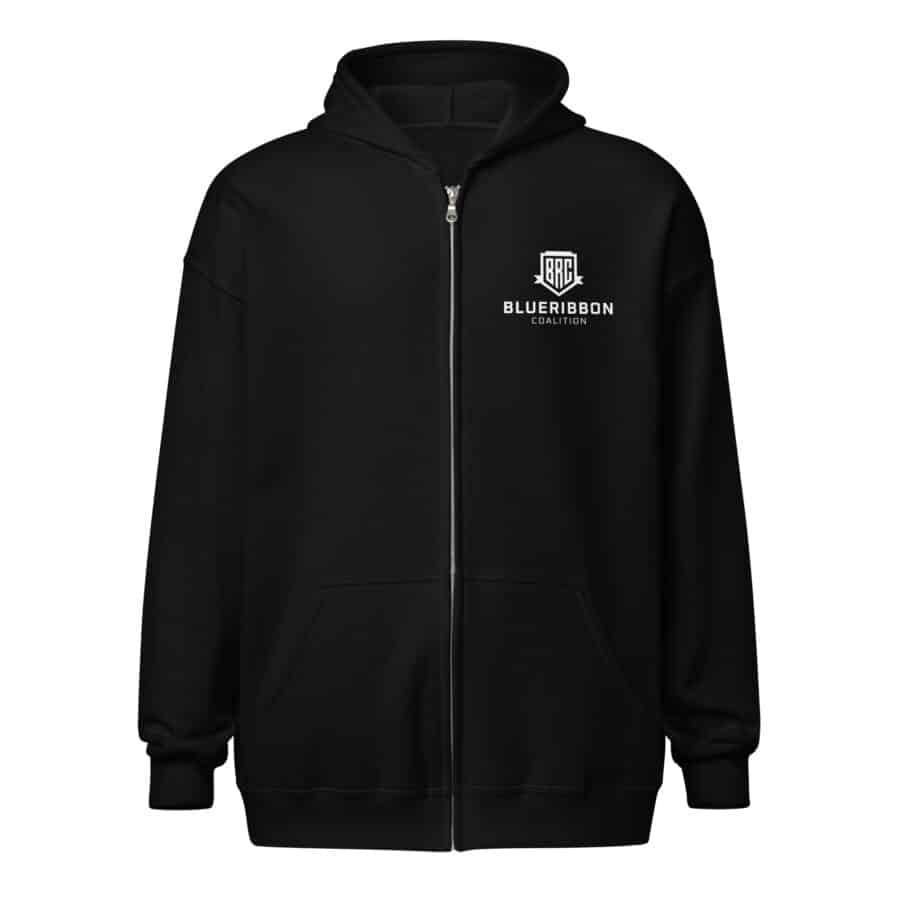 Defend Your Ground Unisex Heavy Blend Zip Hoodie - Image 6