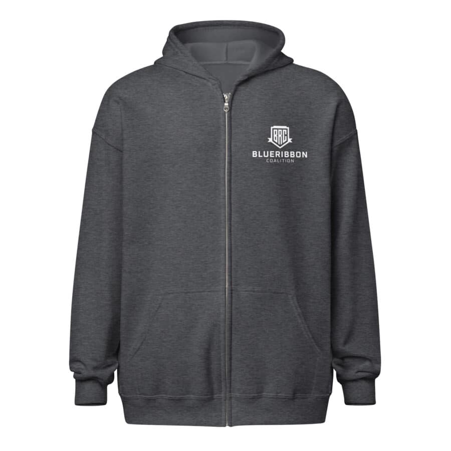 Defend Your Ground Unisex Heavy Blend Zip Hoodie - Image 9