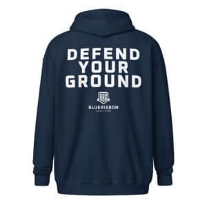 Defend Your Ground Unisex Heavy Blend Zip Hoodie