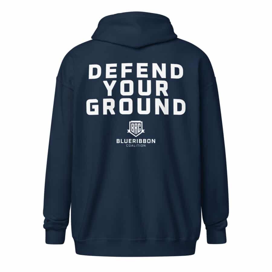 Defend Your Ground Unisex Heavy Blend Zip Hoodie