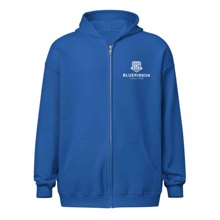 Defend Your Ground Unisex Heavy Blend Zip Hoodie - Image 10