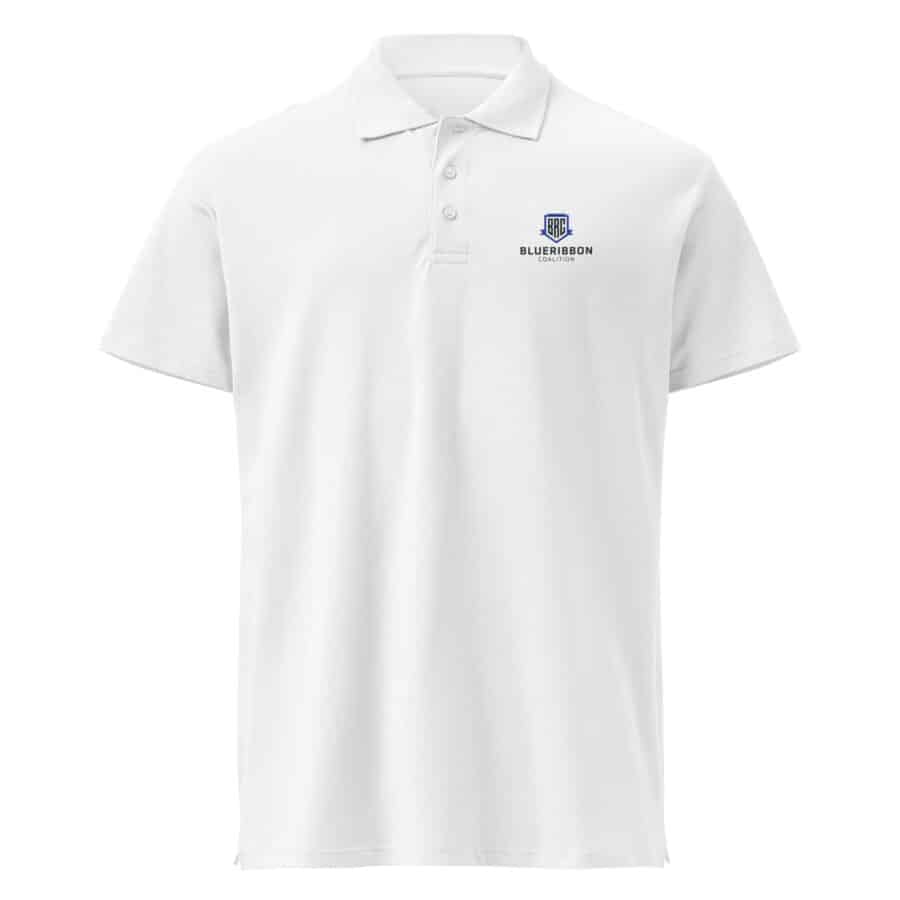 BRC Classic Premium Pique Polo Shirt - White