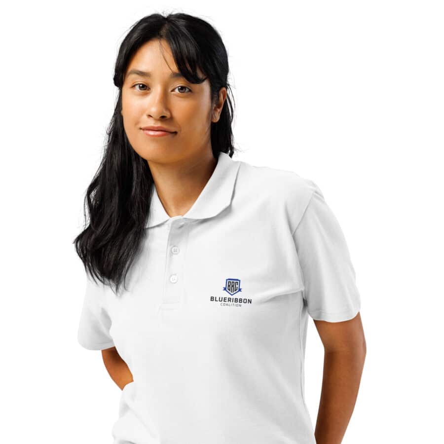 BRC Classic Premium Pique Polo Shirt - White - Image 4
