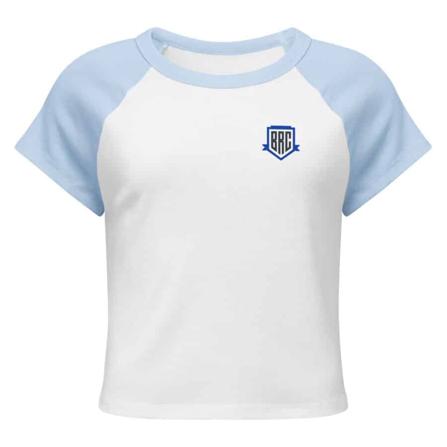 We Belong Here Women’s Micro Rib Raglan Baby Tee - Image 5
