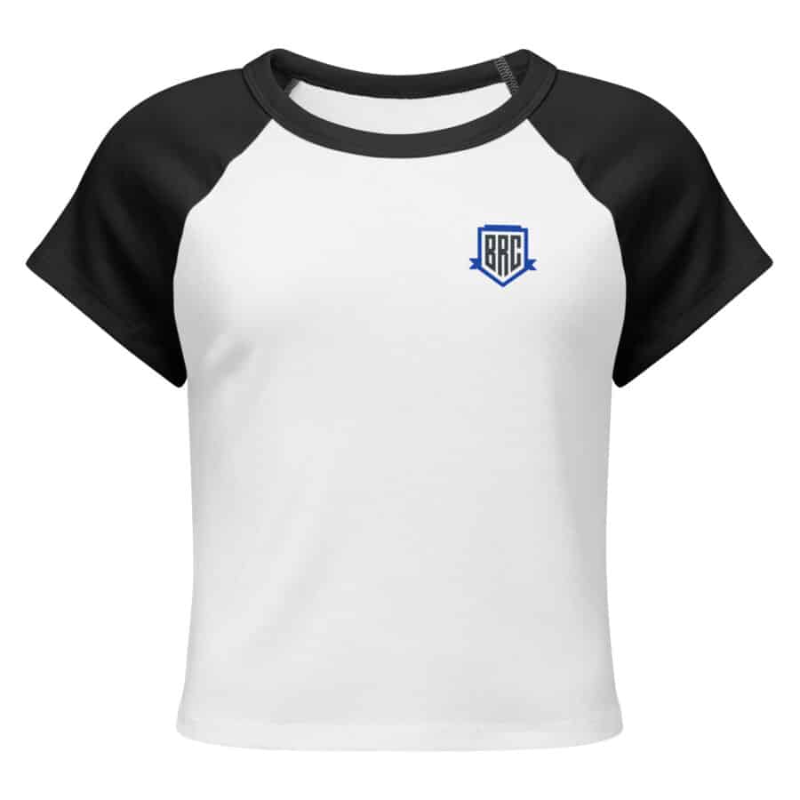 We Belong Here Women’s Micro Rib Raglan Baby Tee - Image 2