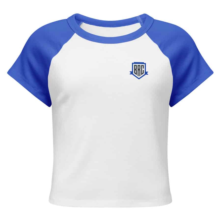 We Belong Here Women’s Micro Rib Raglan Baby Tee