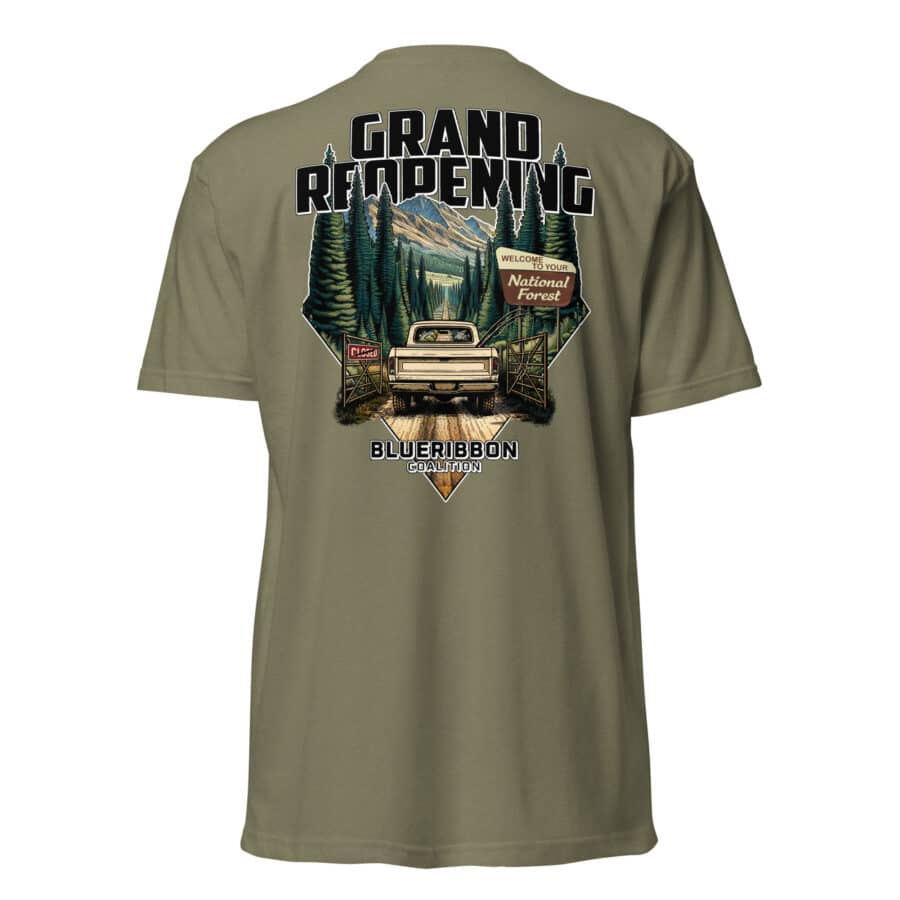 National Forest Grand Reopening - Unisex Fitted T-Shirt - Next Level 6210