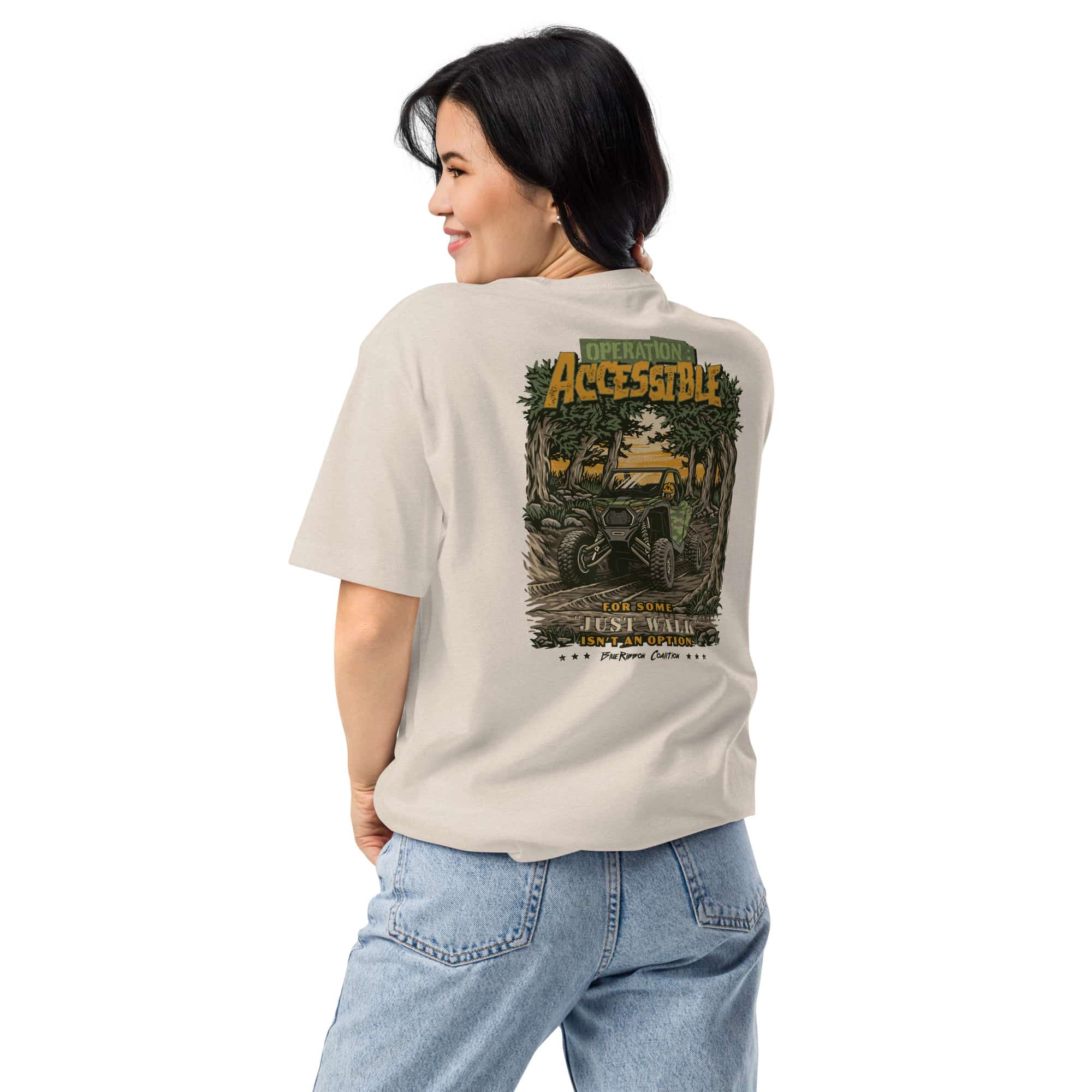 Operation:Accessible SxS - Unisex Fitted T-Shirt - Next Level 6210 - Image 8