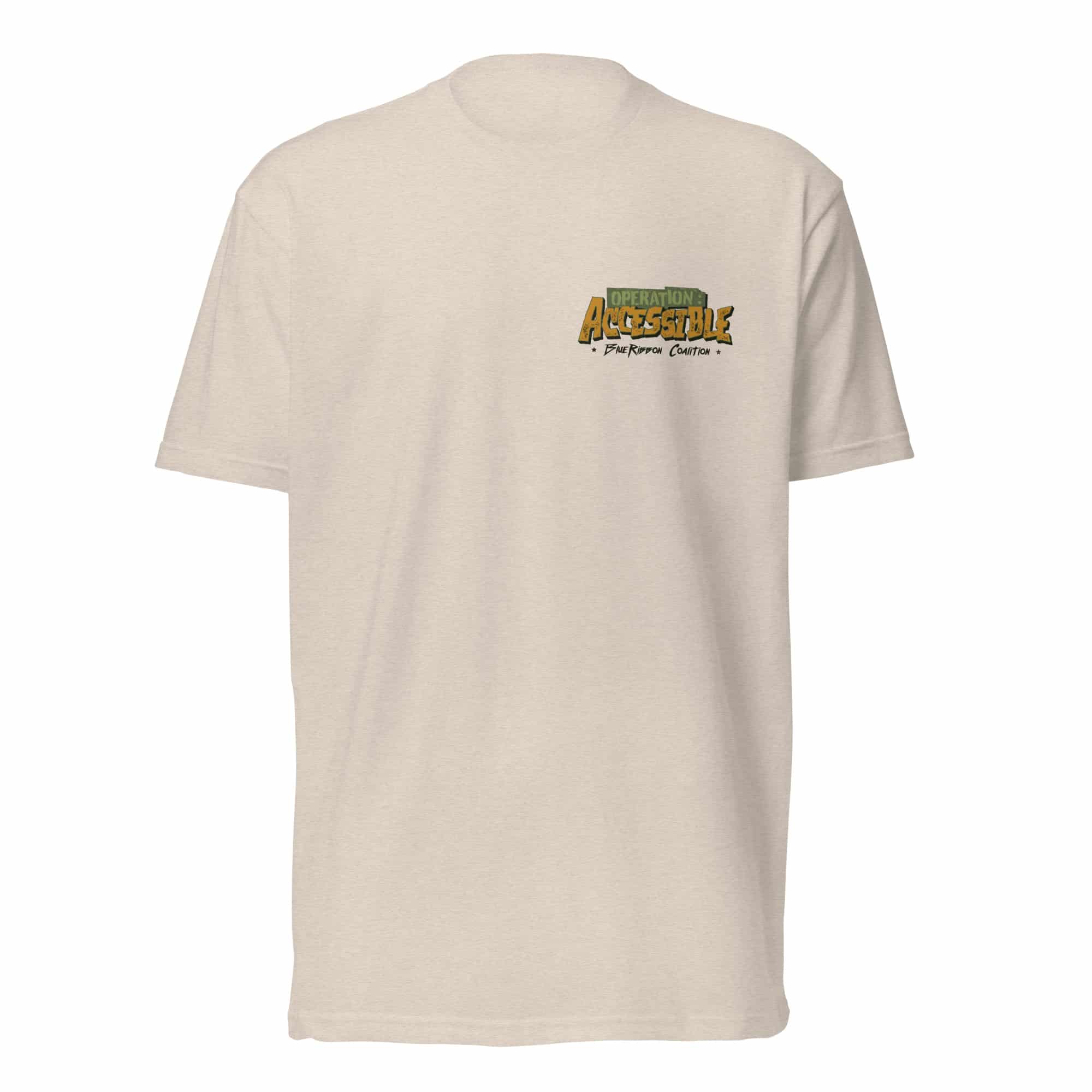 Operation:Accessible SxS - Unisex Fitted T-Shirt - Next Level 6210 - Image 5