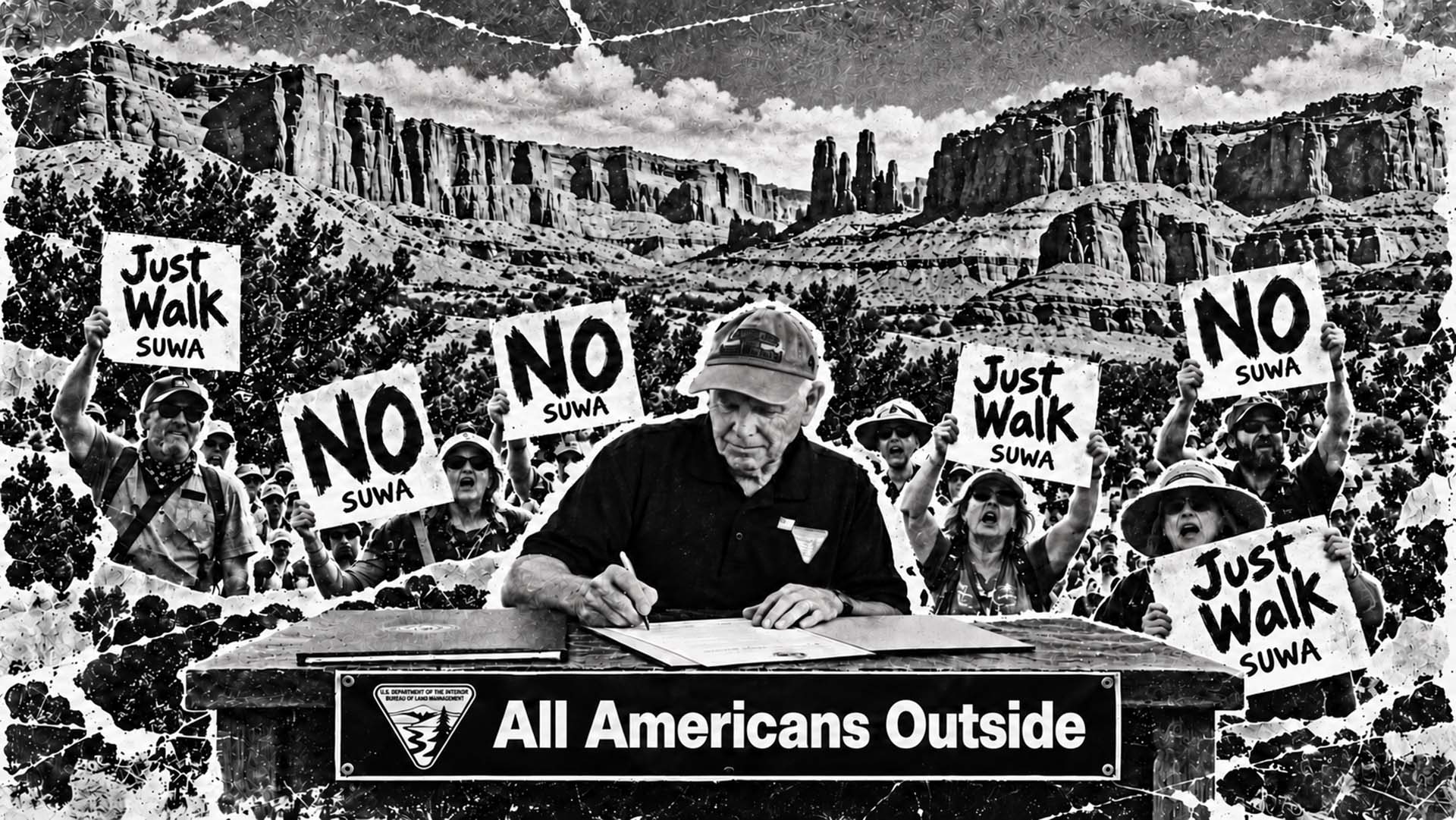 All Americans Outside Initiative: BLM Director Pearce Signs in Moab, Outdoor ADA Would Make It Law