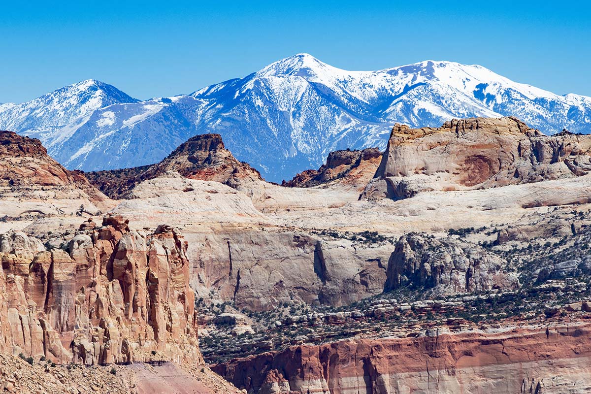 Henry Mountains and Fremont Gorge